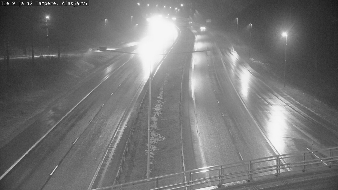 Weather Camera Image Road 12 Tampere, Alasjärvi, Tampere, Pirkanmaa