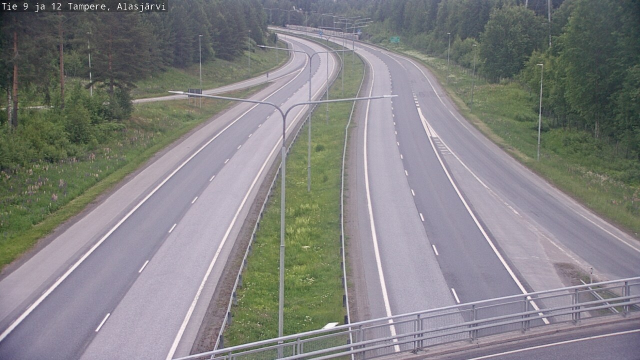 Kelikamerat Kuva Tie 12 Tampere, Alasjärvi, Tampere, Pirkanmaa