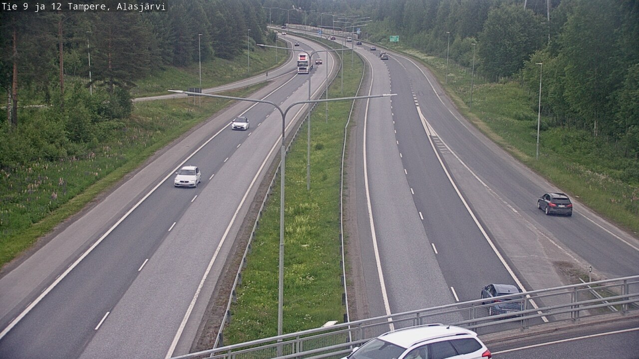 Weather Camera Image Väg 12 Tammerfors, Alasjärvi, Tampere, Pirkanmaa