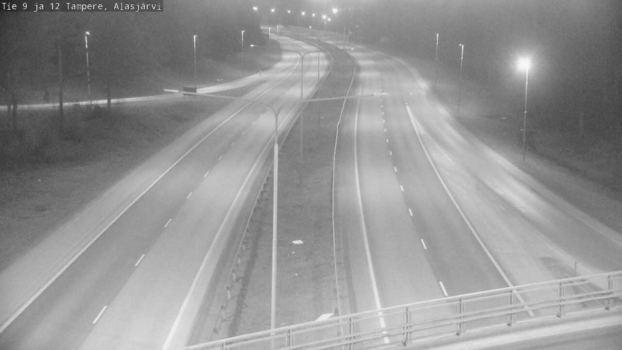 Weather Camera Image Road 12 Tampere, Alasjärvi, Tampere, Pirkanmaa