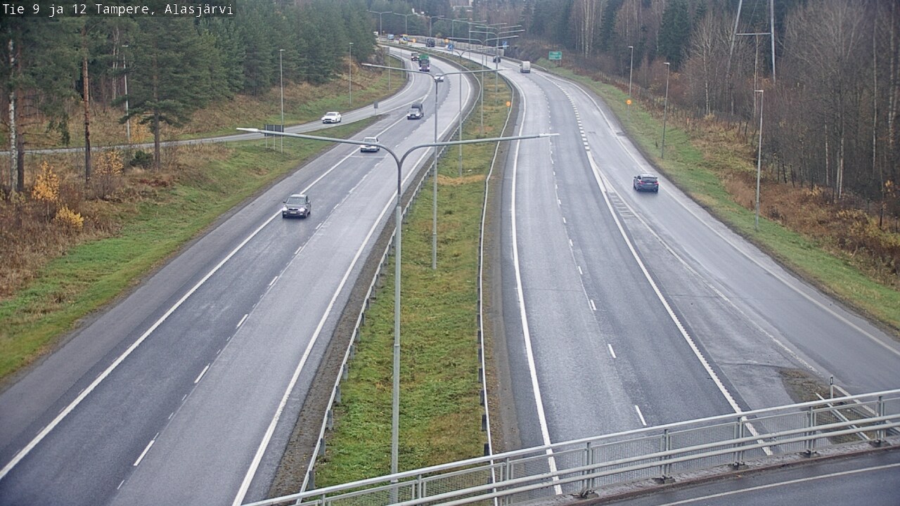 Kelikamerat Kuva Tie 12 Tampere, Alasjärvi, Tampere, Pirkanmaa