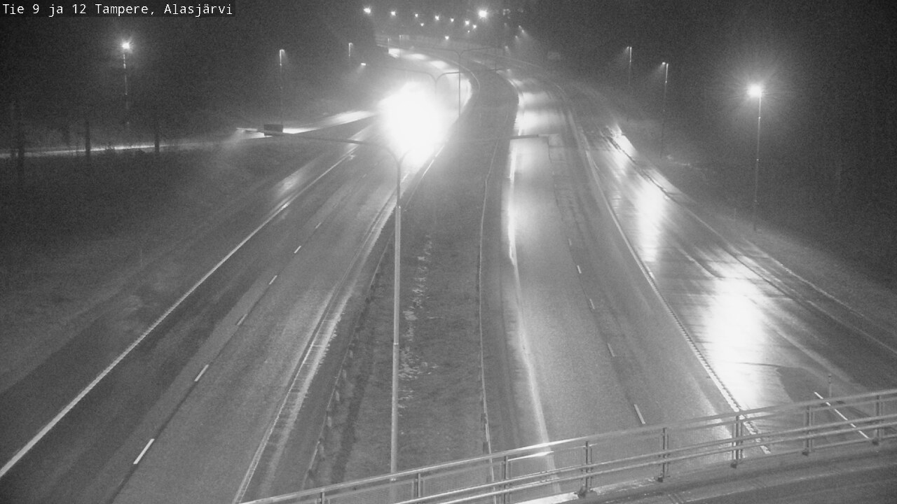 Weather Camera Image Road 12 Tampere, Alasjärvi, Tampere, Pirkanmaa