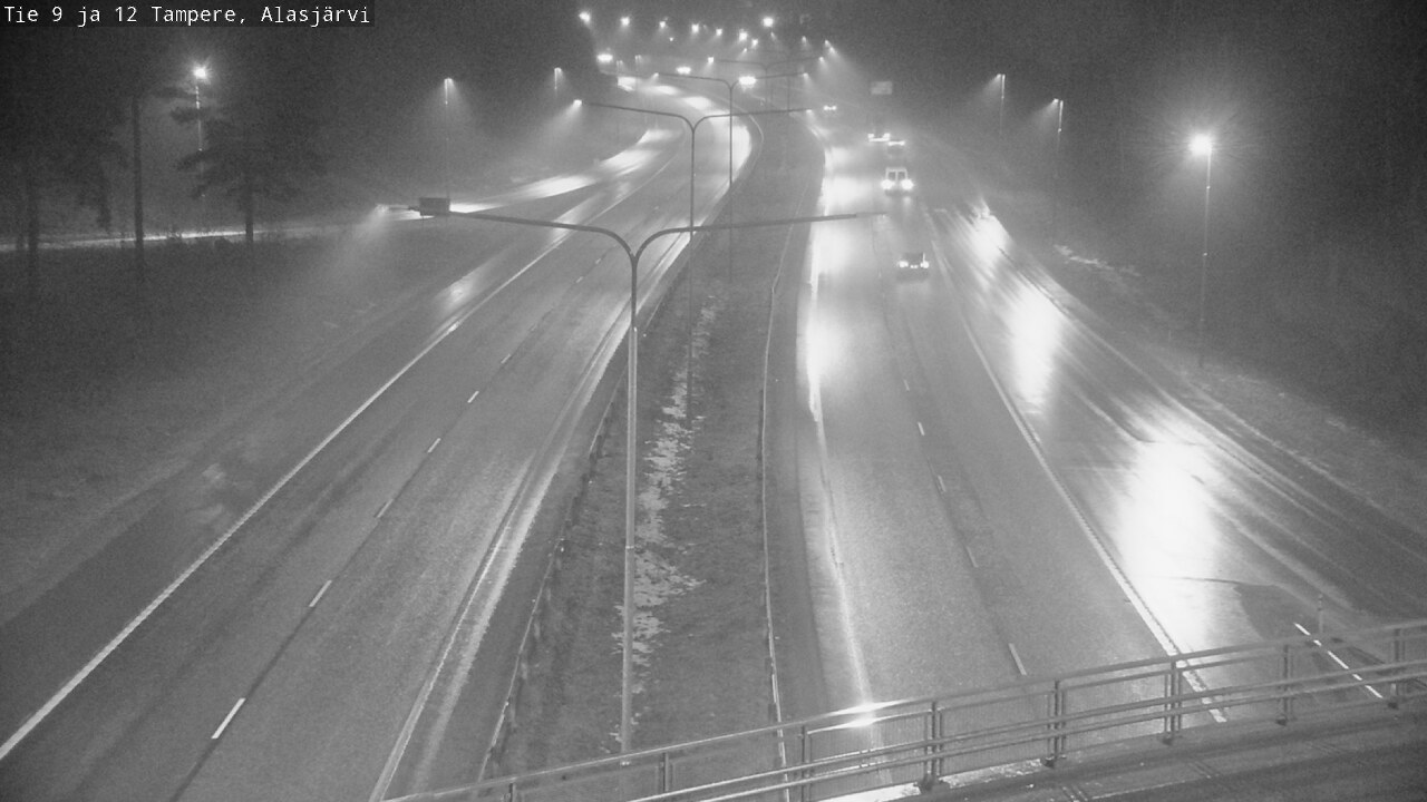 Weather Camera Image Road 12 Tampere, Alasjärvi, Tampere, Pirkanmaa