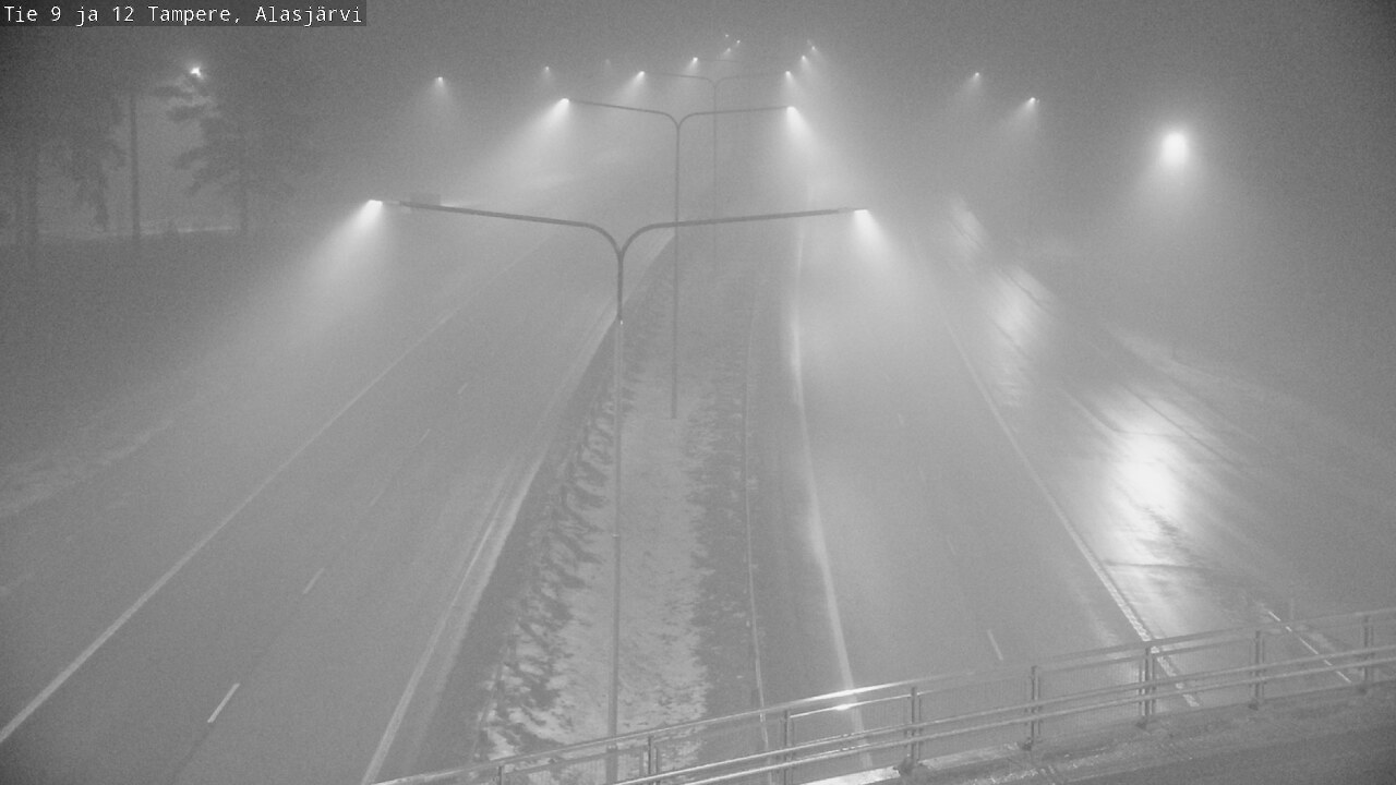 Weather Camera Image Väg 12 Tammerfors, Alasjärvi, Tampere, Pirkanmaa