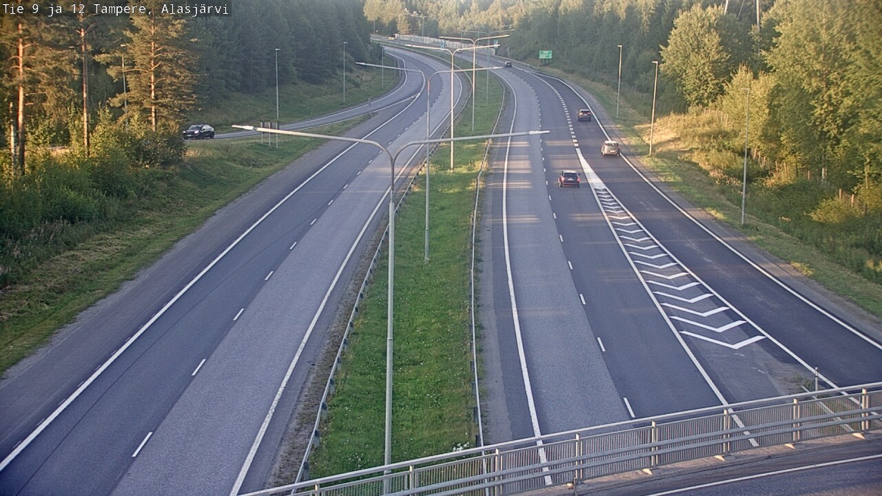 Kelikamerat Kuva Tie 12 Tampere, Alasjärvi, Tampere, Pirkanmaa