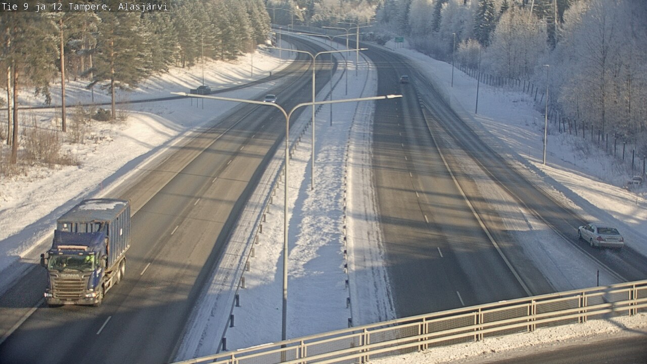 Kelikamerat Kuva Tie 12 Tampere, Alasjärvi, Tampere, Pirkanmaa