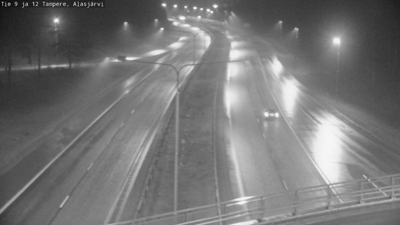 Weather Camera Image Road 12 Tampere, Alasjärvi, Tampere, Pirkanmaa