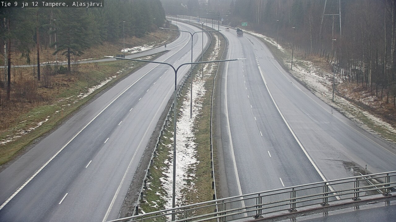 Weather Camera Image Road 12 Tampere, Alasjärvi, Tampere, Pirkanmaa