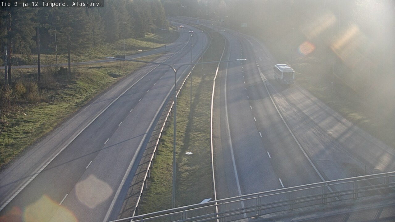 Kelikamerat Kuva Tie 12 Tampere, Alasjärvi, Tampere, Pirkanmaa
