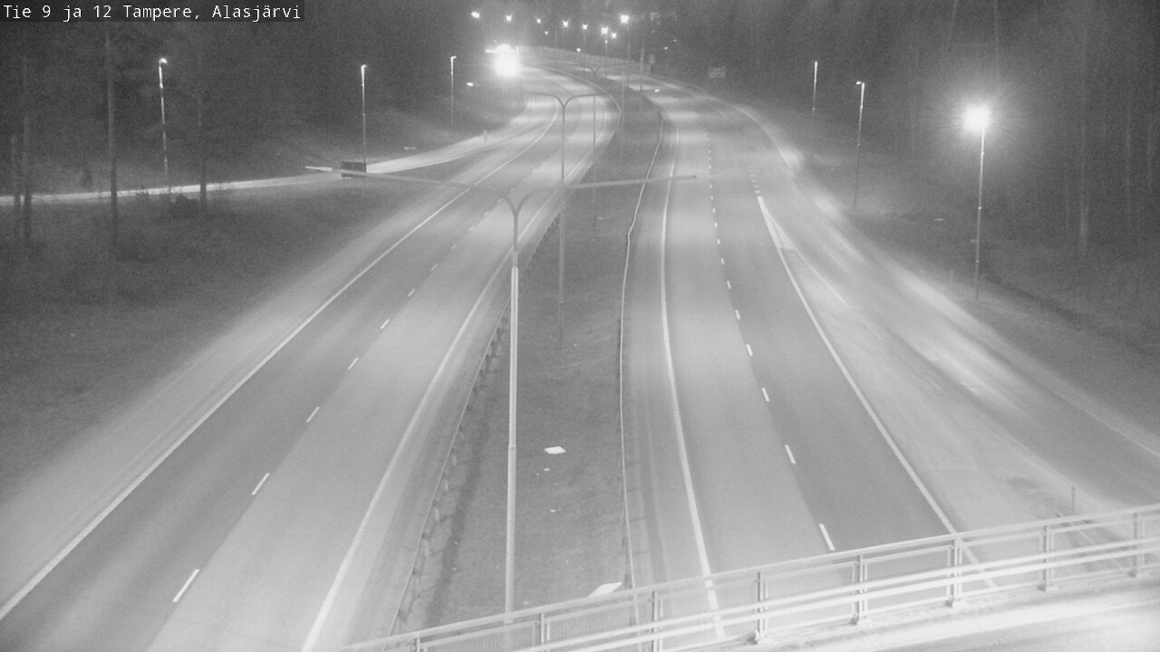 Weather Camera Image Väg 12 Tammerfors, Alasjärvi, Tampere, Pirkanmaa