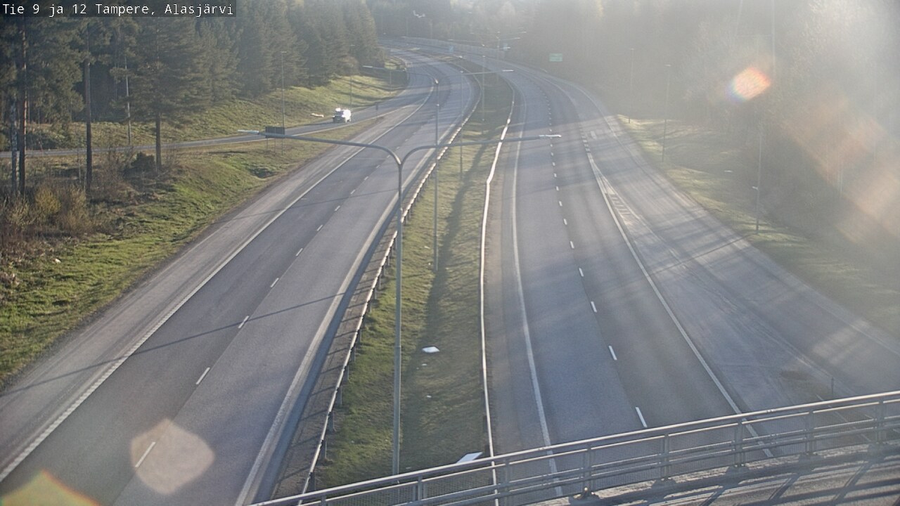 Kelikamerat Kuva Tie 12 Tampere, Alasjärvi, Tampere, Pirkanmaa