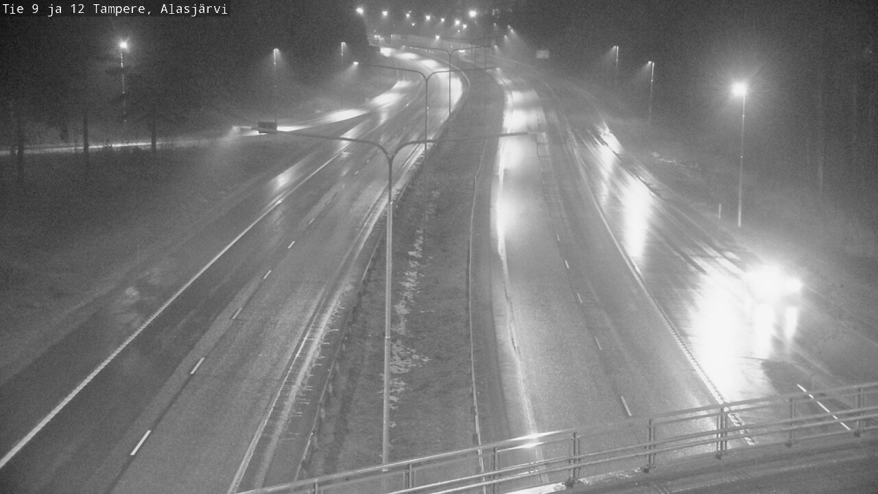 Weather Camera Image Road 12 Tampere, Alasjärvi, Tampere, Pirkanmaa