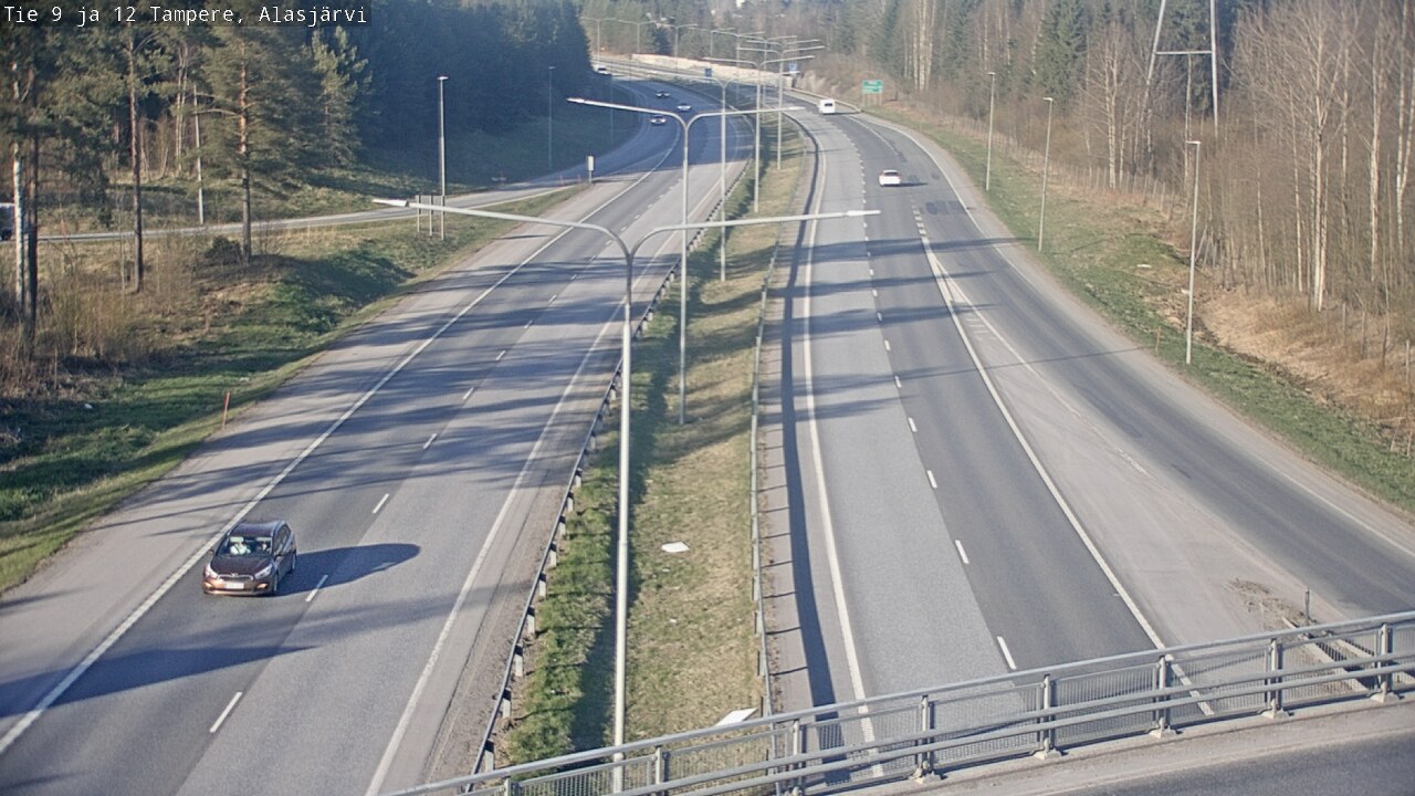 Kelikamerat Kuva Tie 12 Tampere, Alasjärvi, Tampere, Pirkanmaa