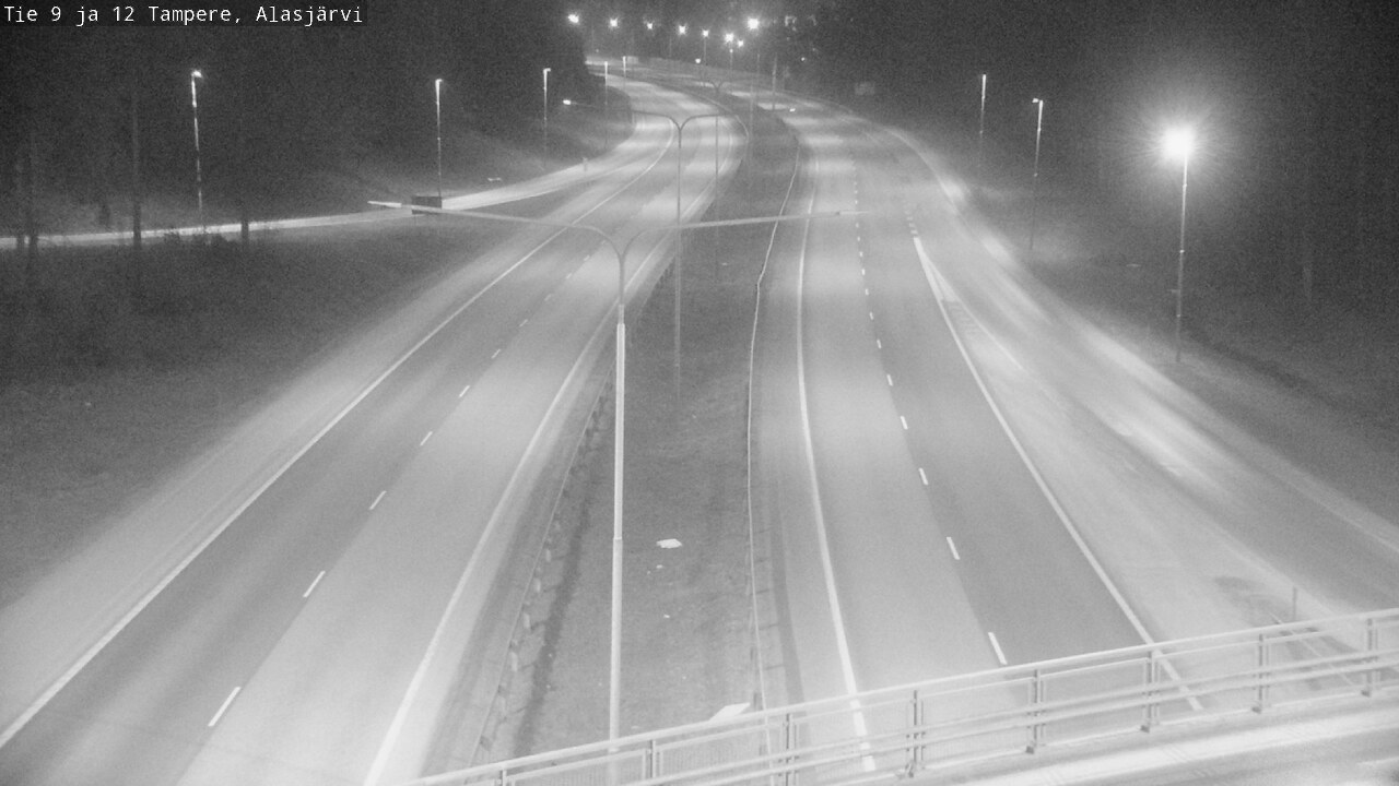 Weather Camera Image Road 12 Tampere, Alasjärvi, Tampere, Pirkanmaa