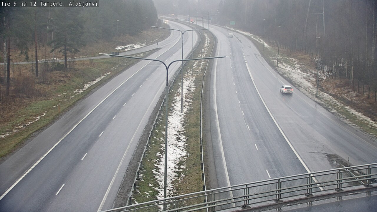 Weather Camera Image Road 12 Tampere, Alasjärvi, Tampere, Pirkanmaa