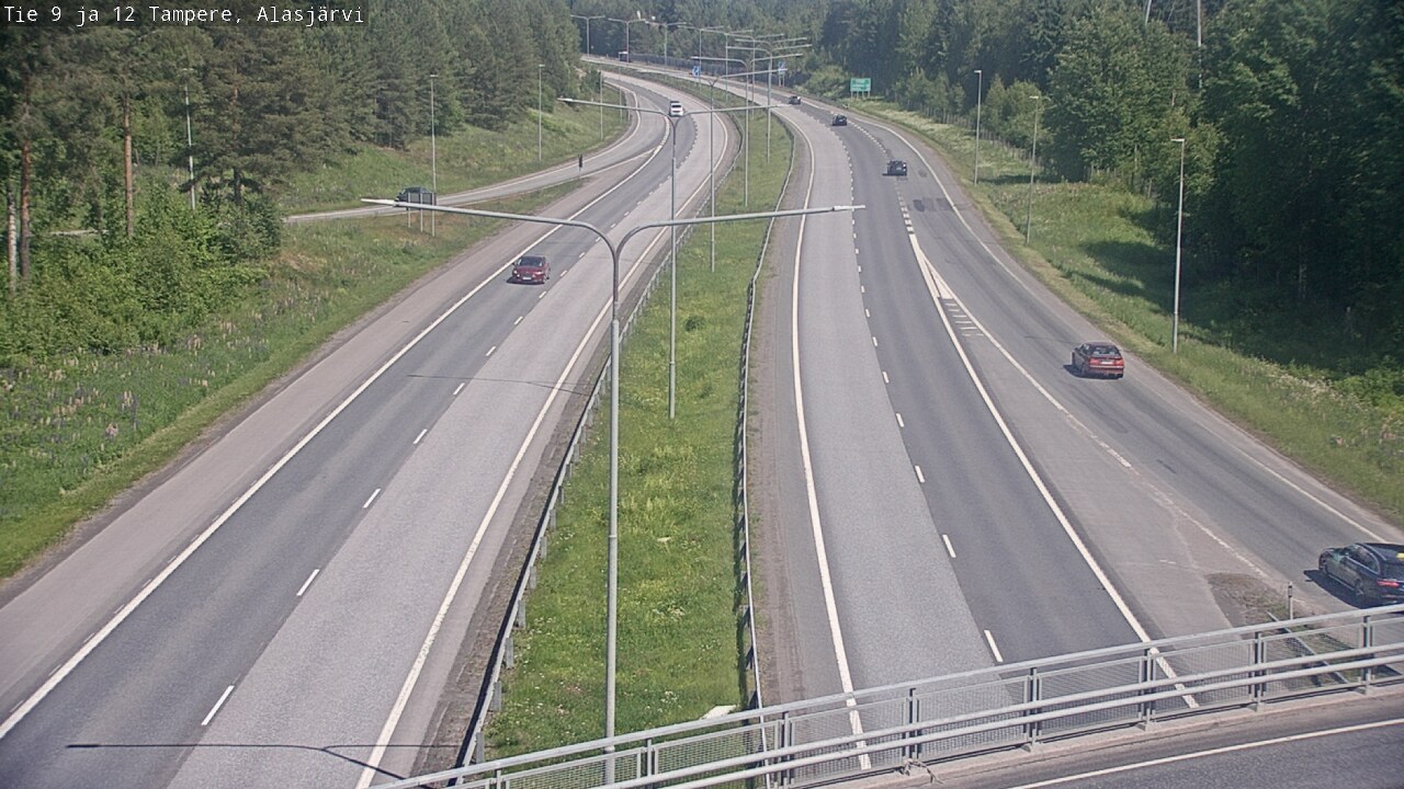 Kelikamerat Kuva Tie 12 Tampere, Alasjärvi, Tampere, Pirkanmaa