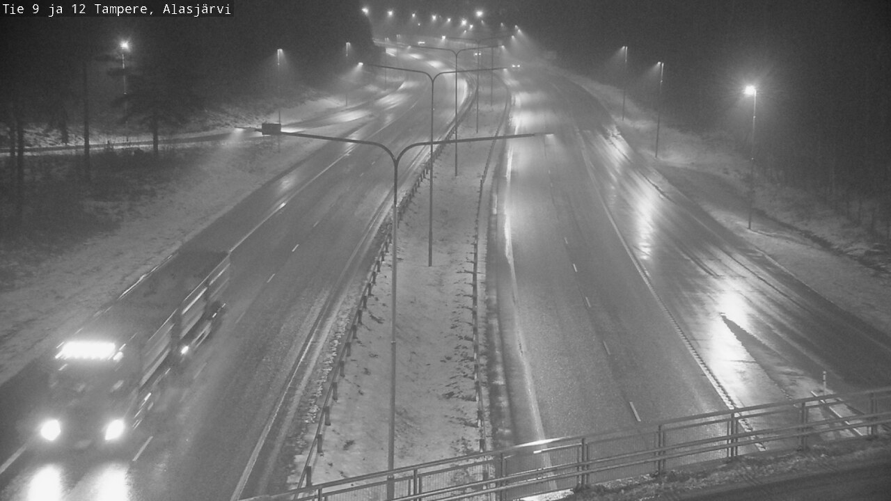 Weather Camera Image Väg 12 Tammerfors, Alasjärvi, Tampere, Pirkanmaa