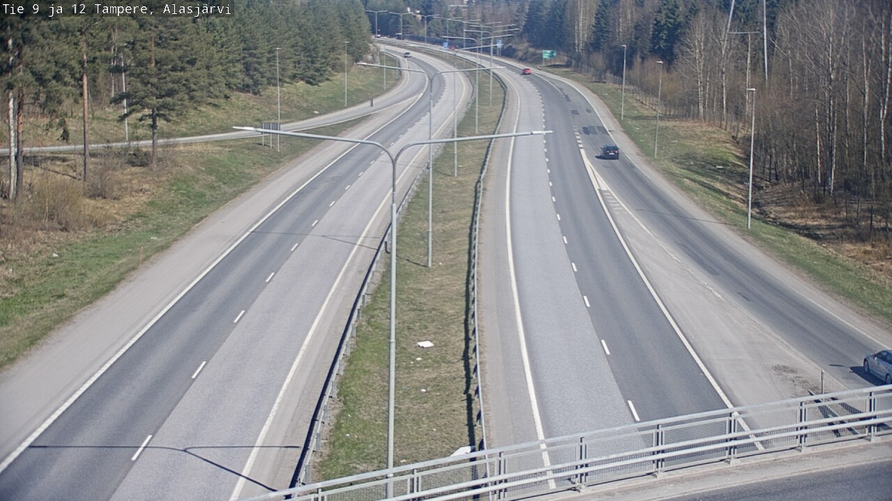 Kelikamerat Kuva Tie 12 Tampere, Alasjärvi, Tampere, Pirkanmaa