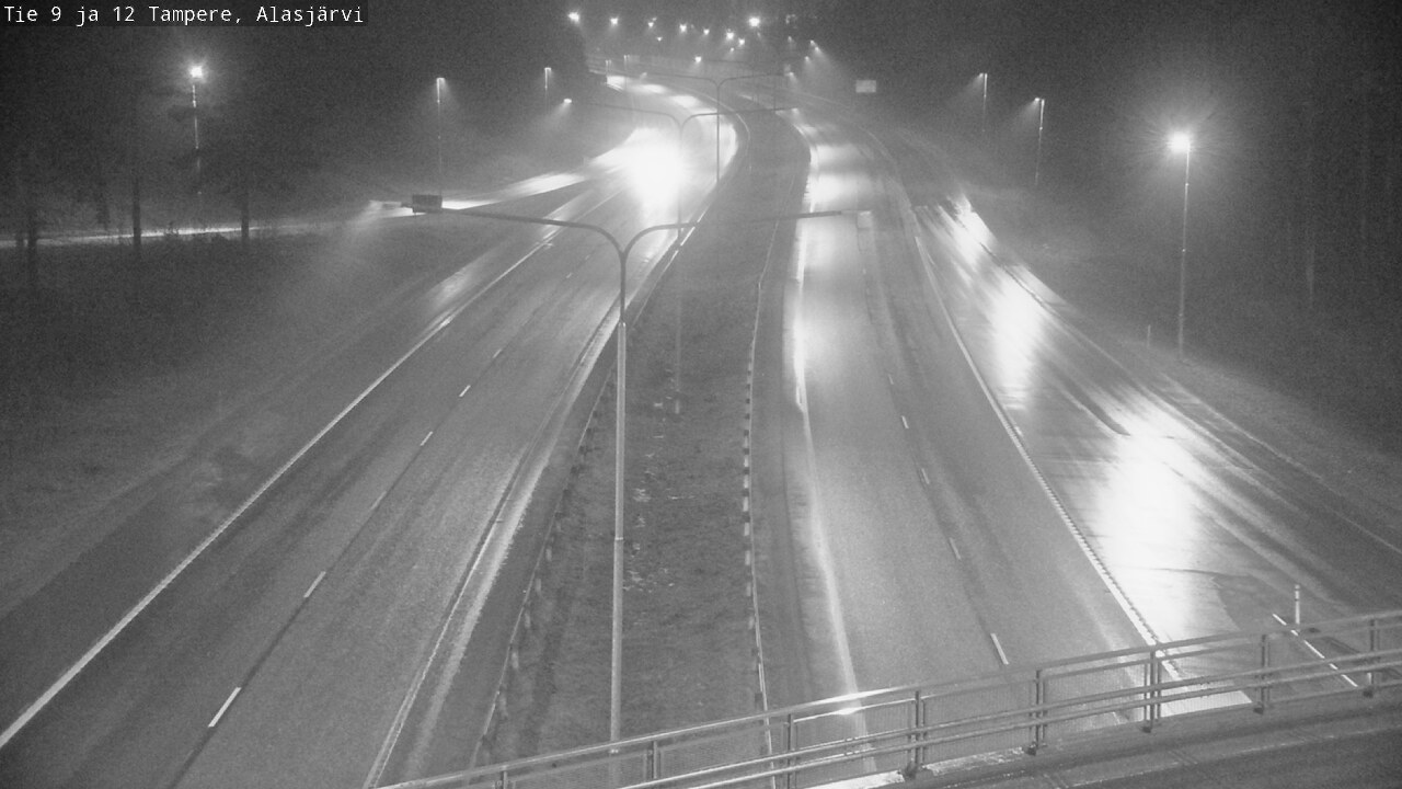 Weather Camera Image Road 12 Tampere, Alasjärvi, Tampere, Pirkanmaa