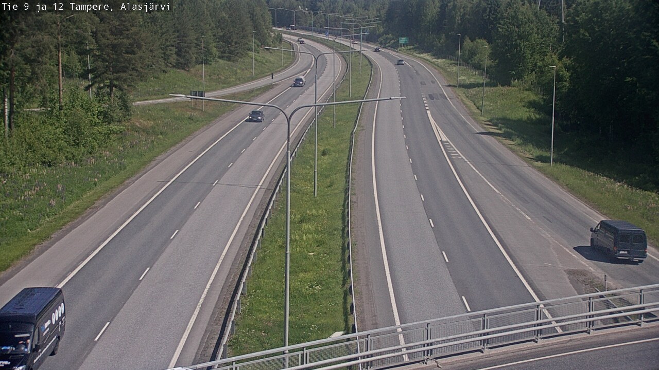 Kelikamerat Kuva Tie 12 Tampere, Alasjärvi, Tampere, Pirkanmaa