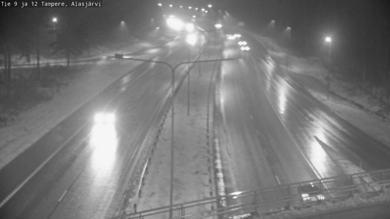Weather Camera Image Väg 12 Tammerfors, Alasjärvi, Tampere, Pirkanmaa