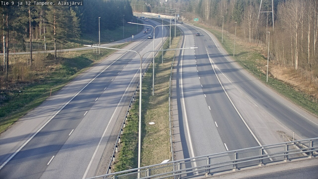 Kelikamerat Kuva Tie 12 Tampere, Alasjärvi, Tampere, Pirkanmaa
