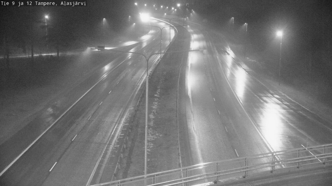 Weather Camera Image Road 12 Tampere, Alasjärvi, Tampere, Pirkanmaa