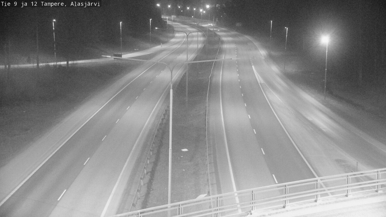Weather Camera Image Road 12 Tampere, Alasjärvi, Tampere, Pirkanmaa