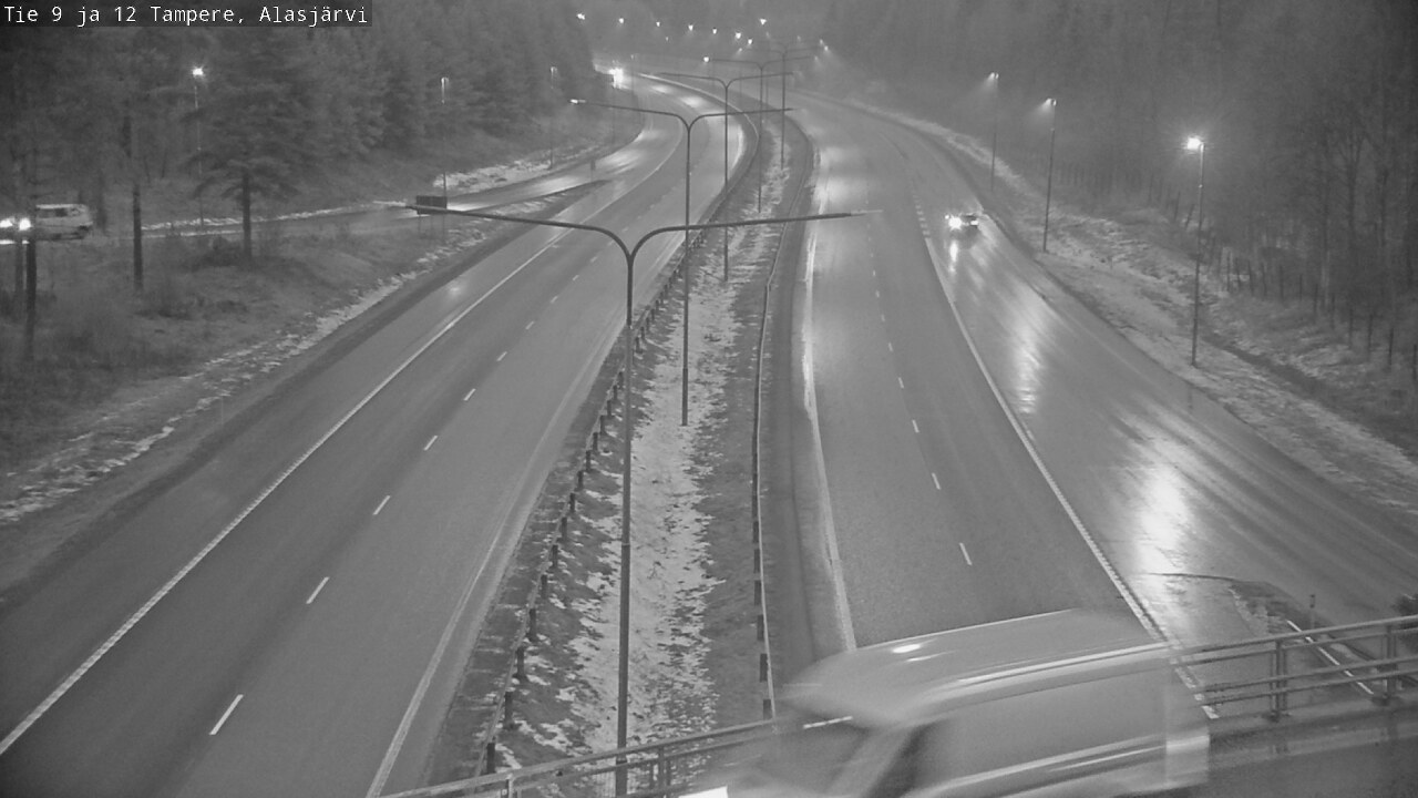 Weather Camera Image Road 12 Tampere, Alasjärvi, Tampere, Pirkanmaa