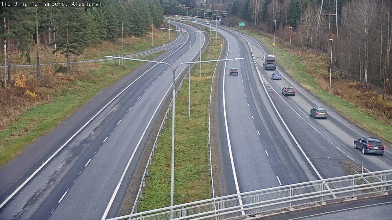 Kelikamerat Kuva Tie 12 Tampere, Alasjärvi, Tampere, Pirkanmaa