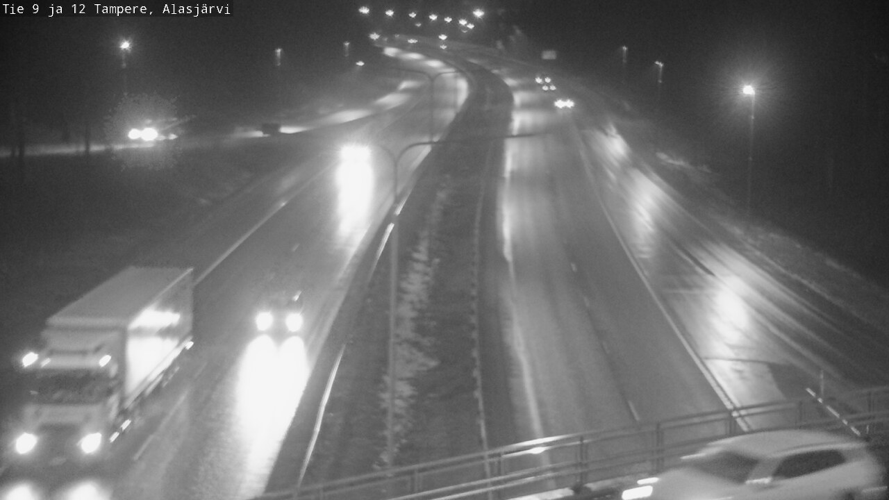 Weather Camera Image Road 12 Tampere, Alasjärvi, Tampere, Pirkanmaa
