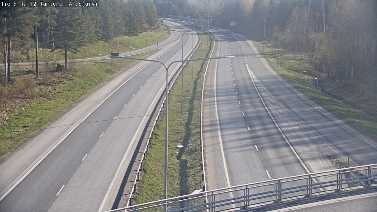 Kelikamerat Kuva Tie 12 Tampere, Alasjärvi, Tampere, Pirkanmaa