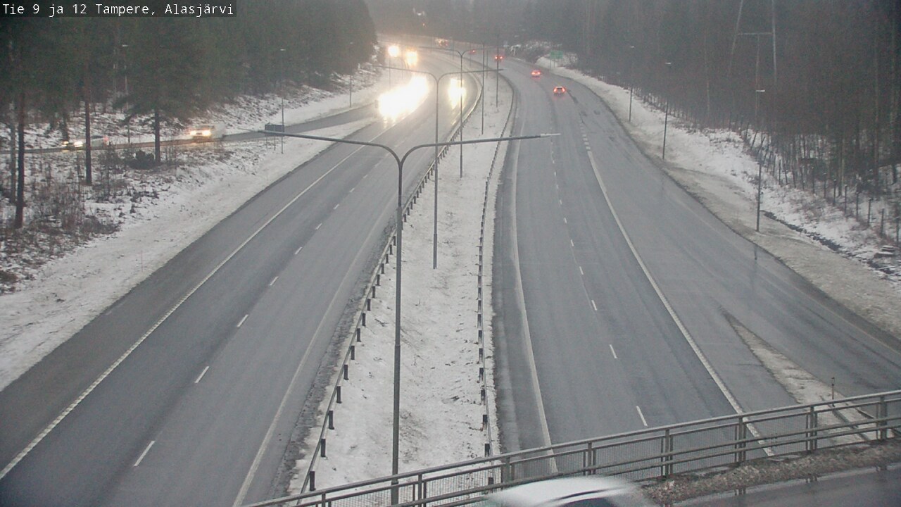 Weather Camera Image Väg 12 Tammerfors, Alasjärvi, Tampere, Pirkanmaa