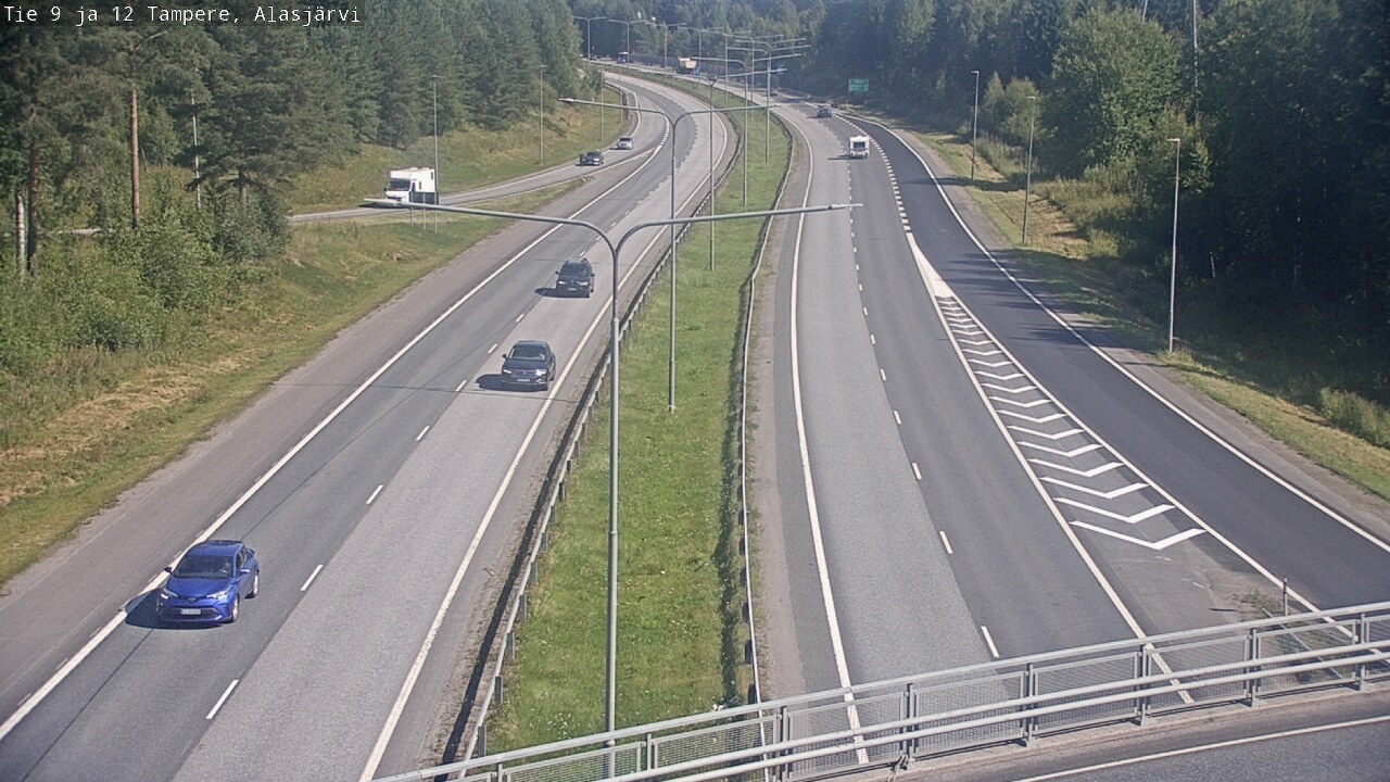 Kelikamerat Kuva Tie 12 Tampere, Alasjärvi, Tampere, Pirkanmaa