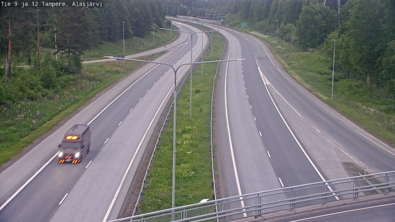 Kelikamerat Kuva Tie 12 Tampere, Alasjärvi, Tampere, Pirkanmaa