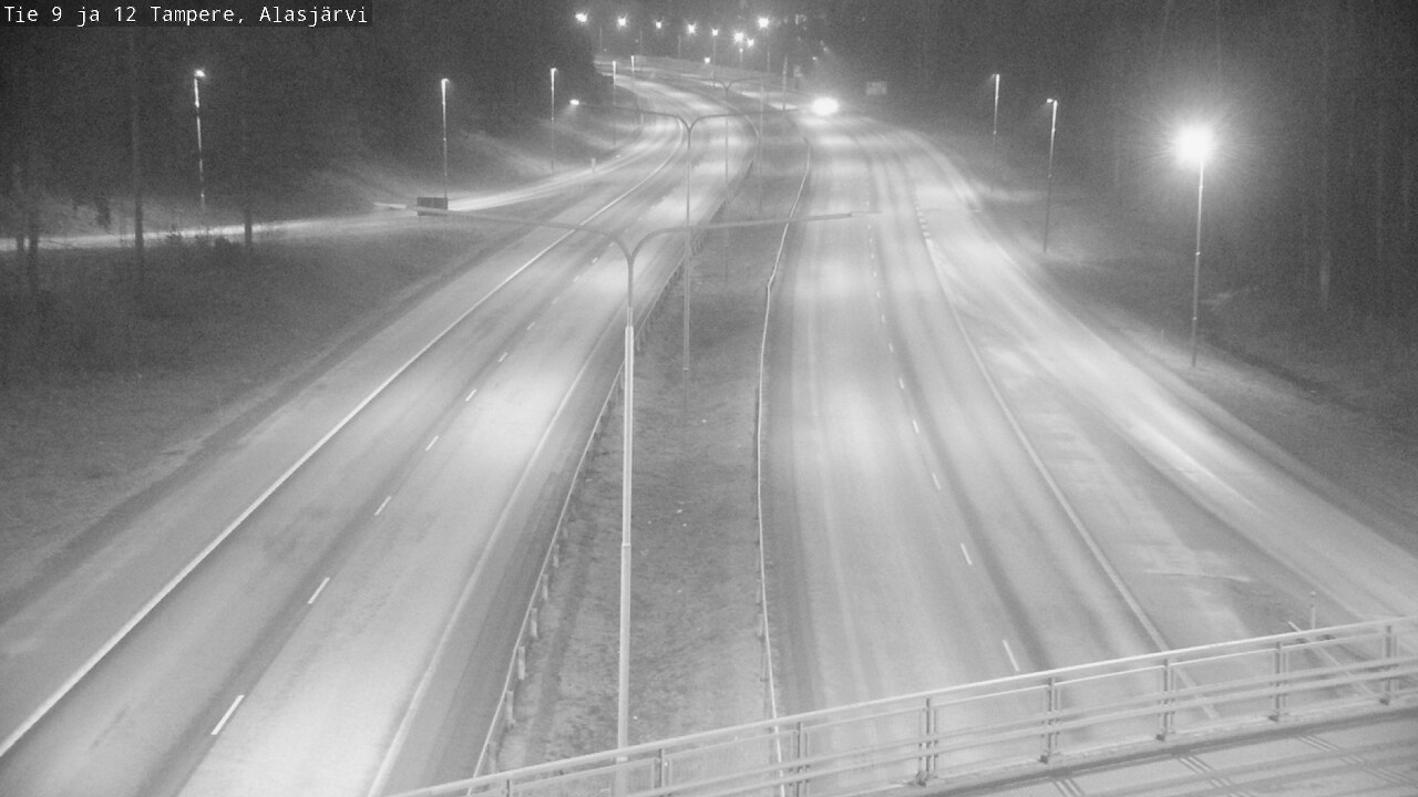 Weather Camera Image Road 12 Tampere, Alasjärvi, Tampere, Pirkanmaa