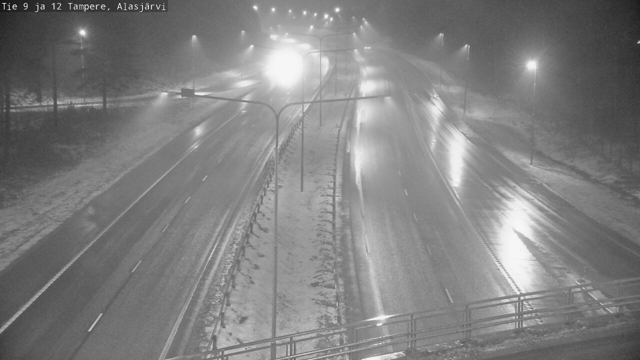 Weather Camera Image Väg 12 Tammerfors, Alasjärvi, Tampere, Pirkanmaa