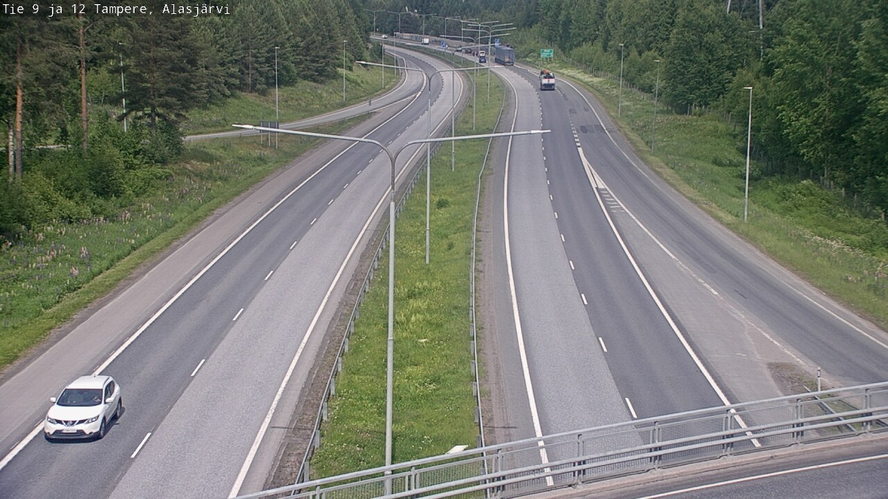 Kelikamerat Kuva Tie 12 Tampere, Alasjärvi, Tampere, Pirkanmaa