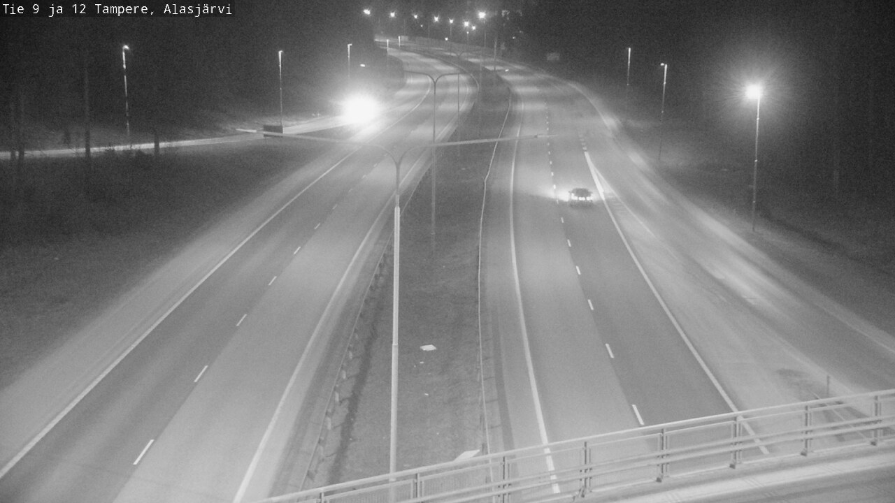 Weather Camera Image Road 12 Tampere, Alasjärvi, Tampere, Pirkanmaa