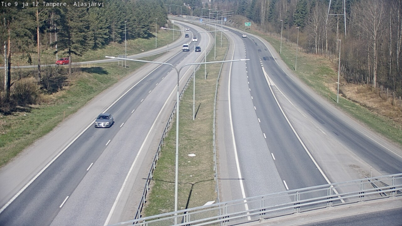 Kelikamerat Kuva Tie 12 Tampere, Alasjärvi, Tampere, Pirkanmaa
