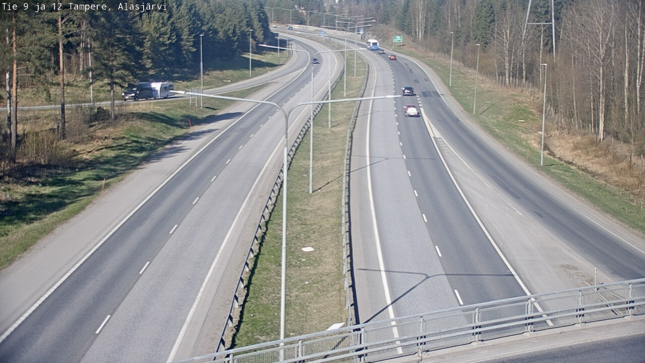 Kelikamerat Kuva Tie 12 Tampere, Alasjärvi, Tampere, Pirkanmaa