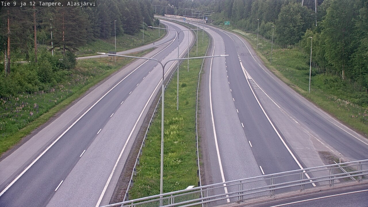 Kelikamerat Kuva Tie 12 Tampere, Alasjärvi, Tampere, Pirkanmaa