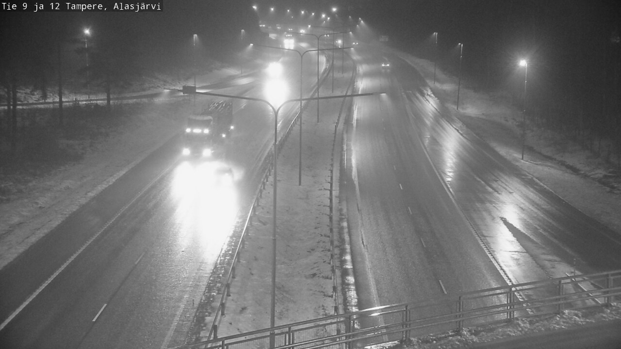 Weather Camera Image Väg 12 Tammerfors, Alasjärvi, Tampere, Pirkanmaa