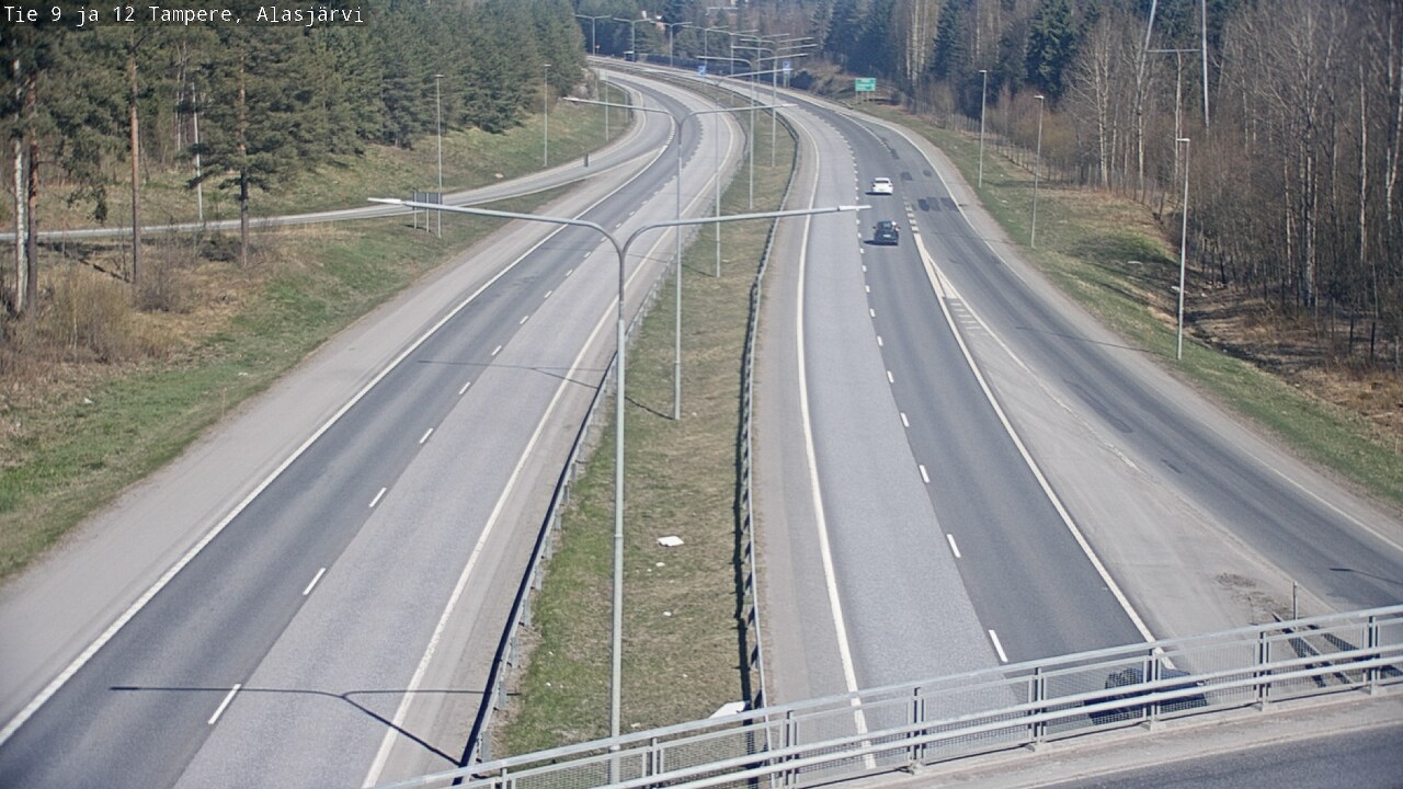 Kelikamerat Kuva Tie 12 Tampere, Alasjärvi, Tampere, Pirkanmaa