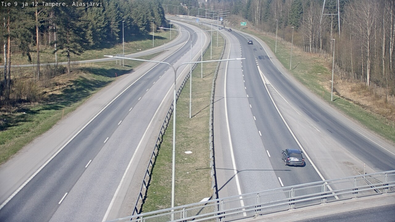 Kelikamerat Kuva Tie 12 Tampere, Alasjärvi, Tampere, Pirkanmaa