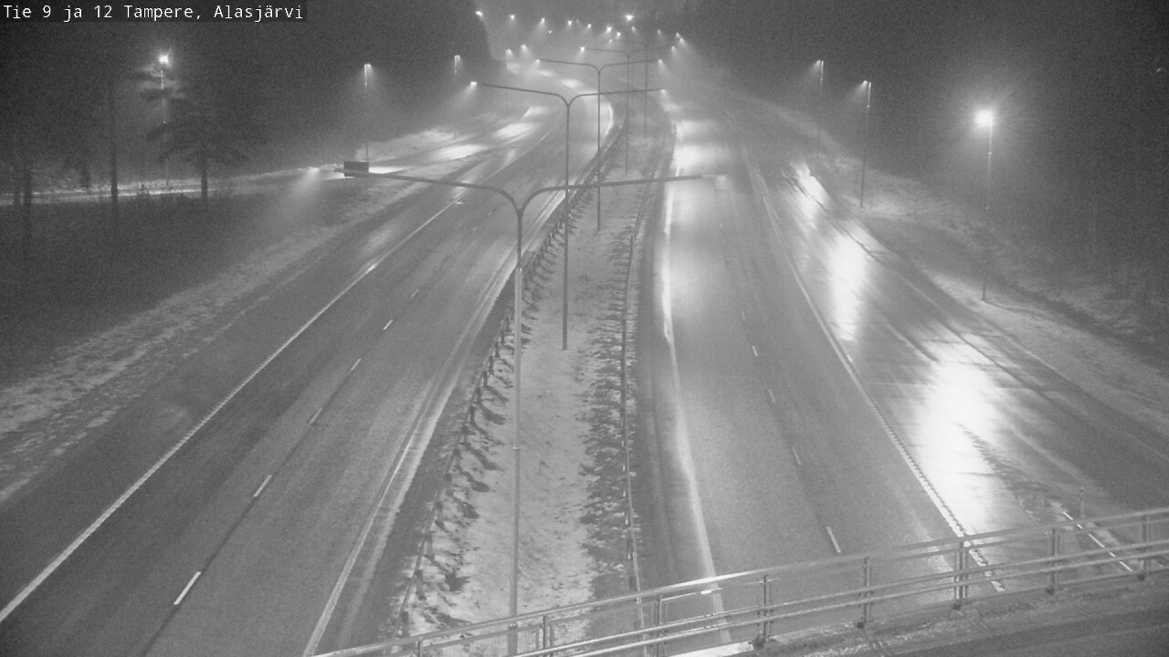 Weather Camera Image Väg 12 Tammerfors, Alasjärvi, Tampere, Pirkanmaa