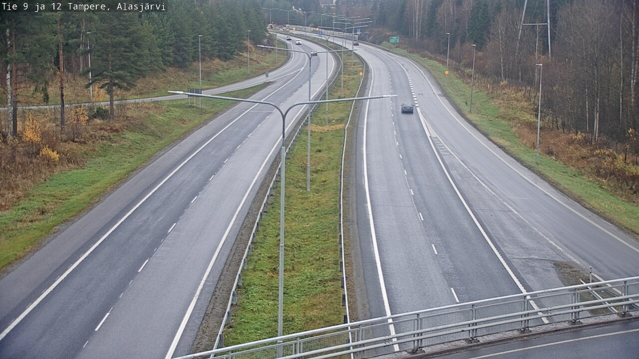 Kelikamerat Kuva Tie 12 Tampere, Alasjärvi, Tampere, Pirkanmaa