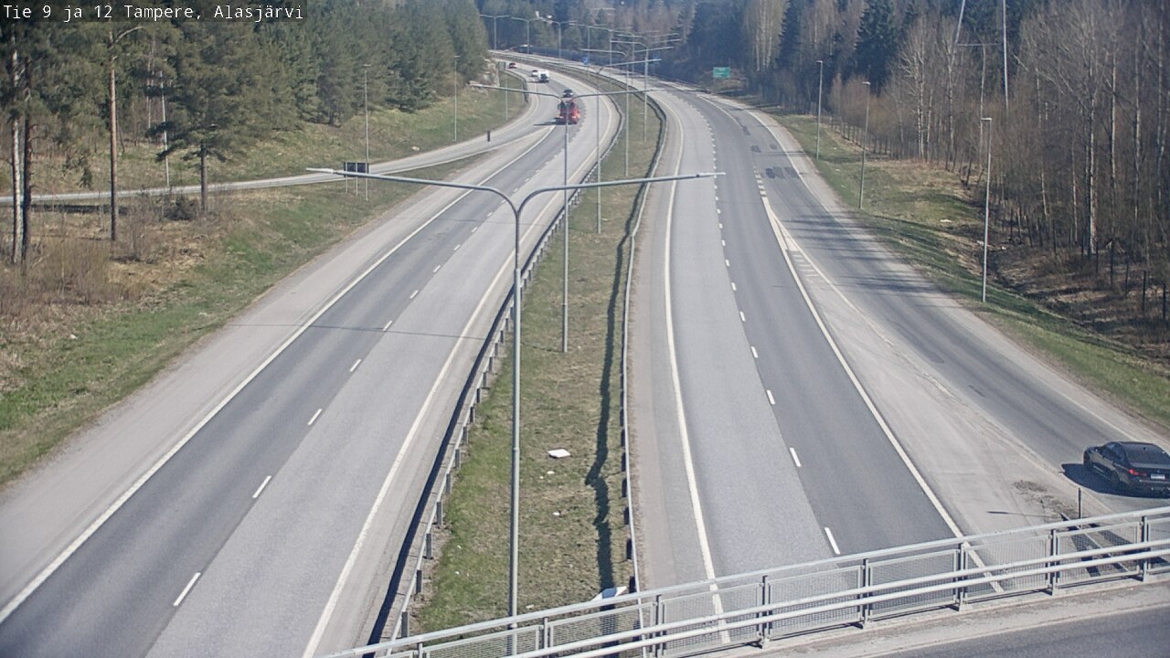 Kelikamerat Kuva Tie 12 Tampere, Alasjärvi, Tampere, Pirkanmaa