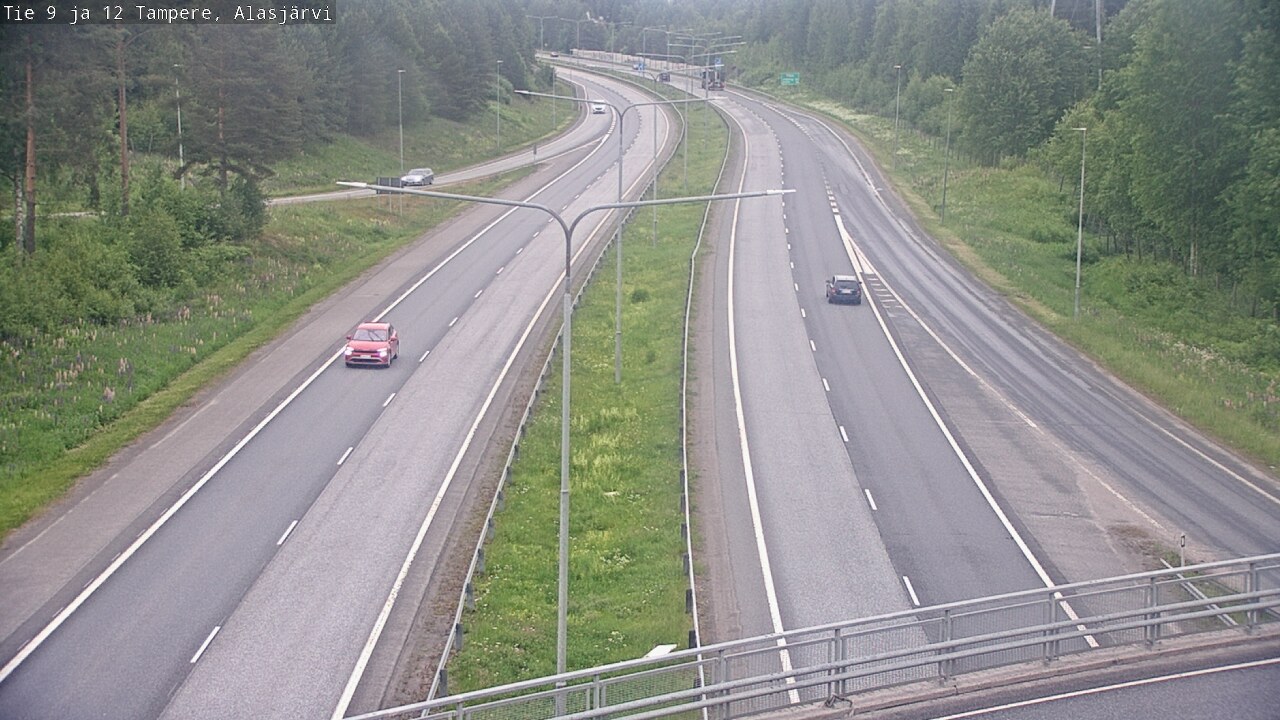 Kelikamerat Kuva Tie 12 Tampere, Alasjärvi, Tampere, Pirkanmaa