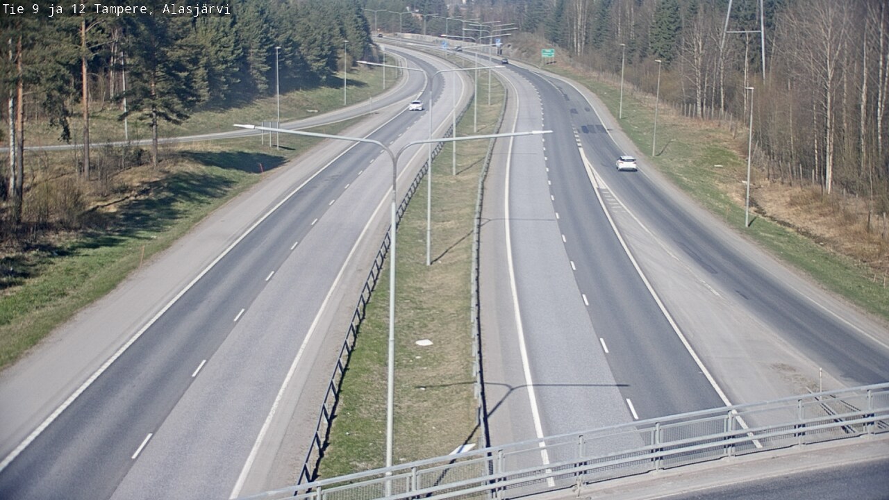 Kelikamerat Kuva Tie 12 Tampere, Alasjärvi, Tampere, Pirkanmaa